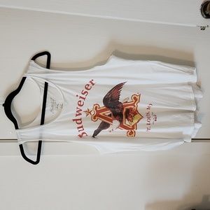 Budweiser vintage style tank top XXL